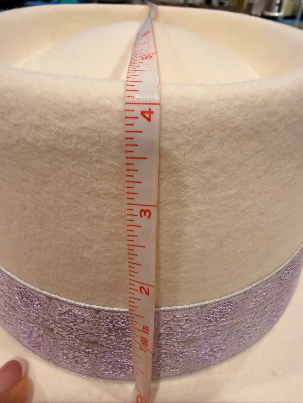 Lack Of Color Cream and Lavender Hat - Picture 12 of 12